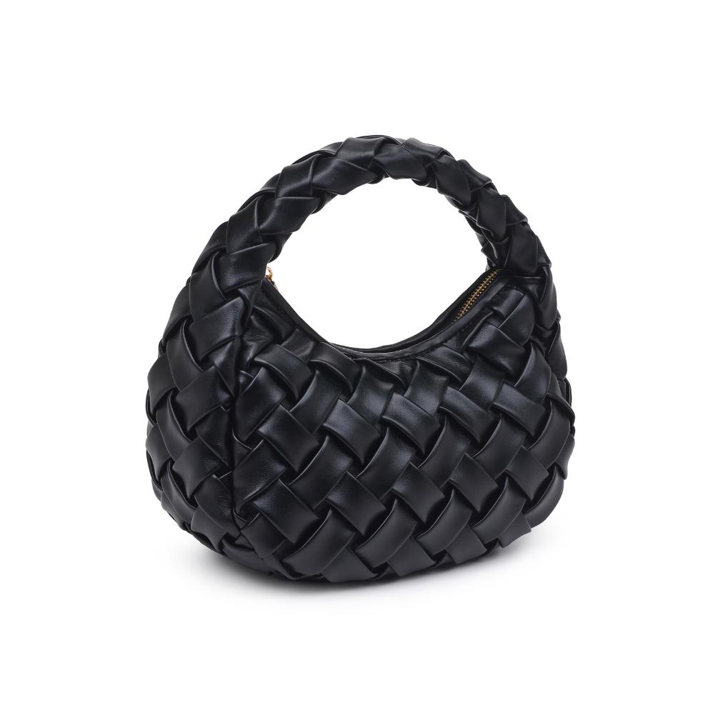 Woman wearing Black Urban Expressions Noreen Clutch 840611193650 View 6 | Black