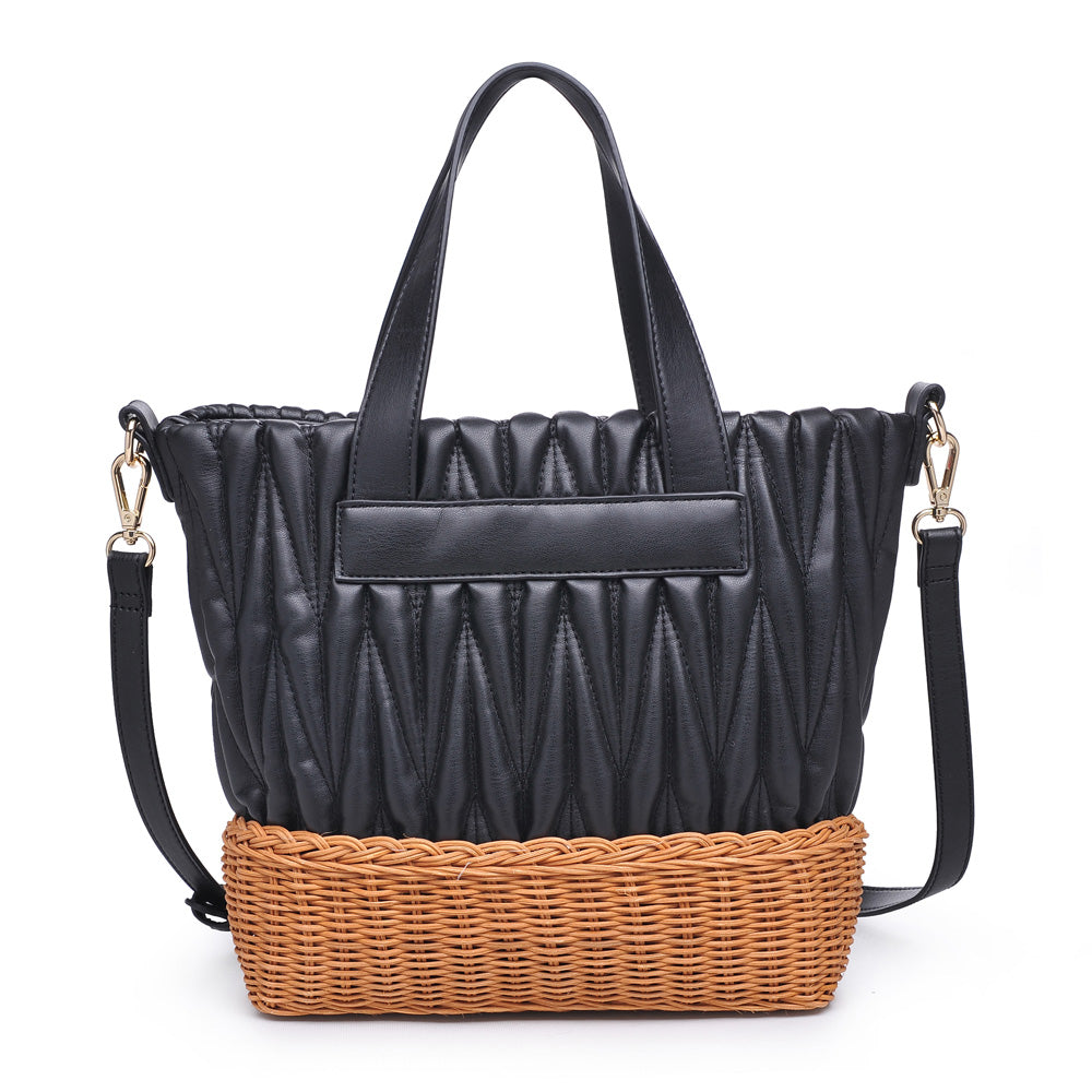 Woman wearing Black Urban Expressions Esperanza Tote NA-840611158734 View 5 | Black