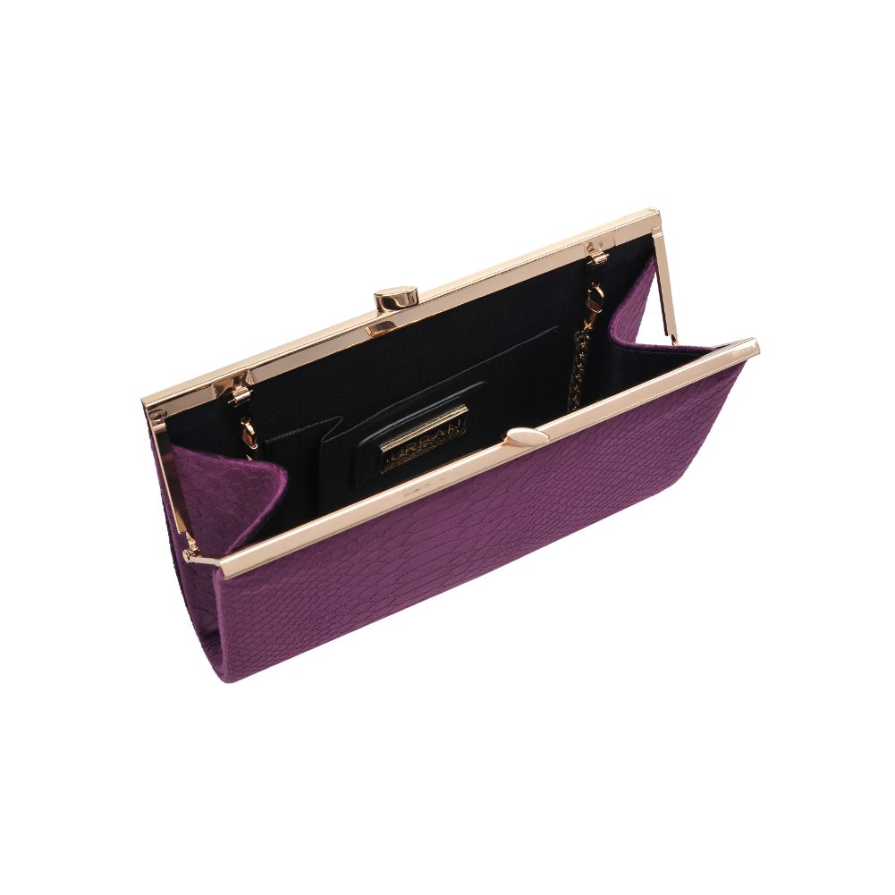 Product Image of Urban Expressions Minx Evening Bag 840611165022 View 4 | Purple