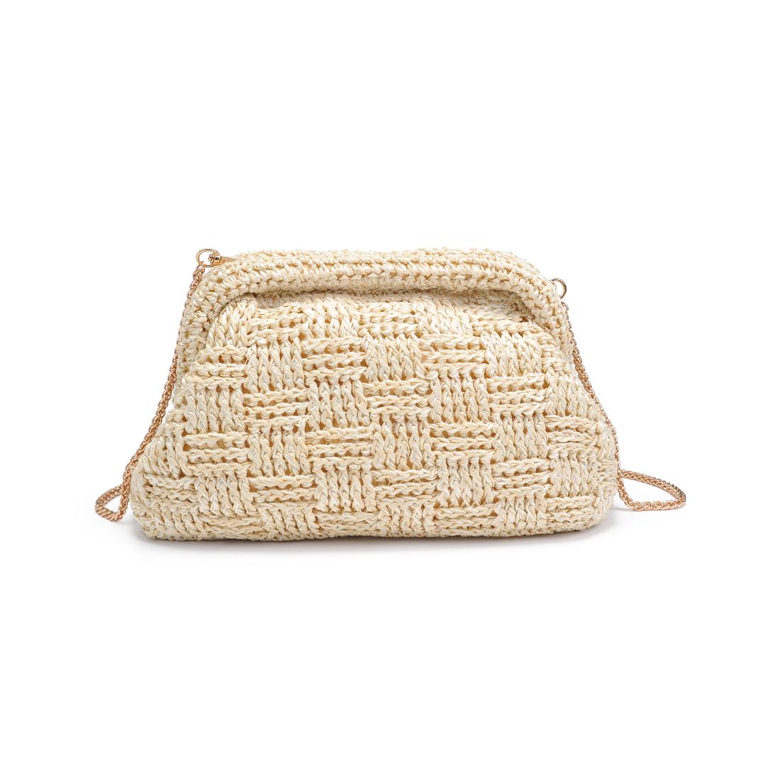 Product Image of Urban Expressions Annie Clutch 840611146267 View 7 | Cream