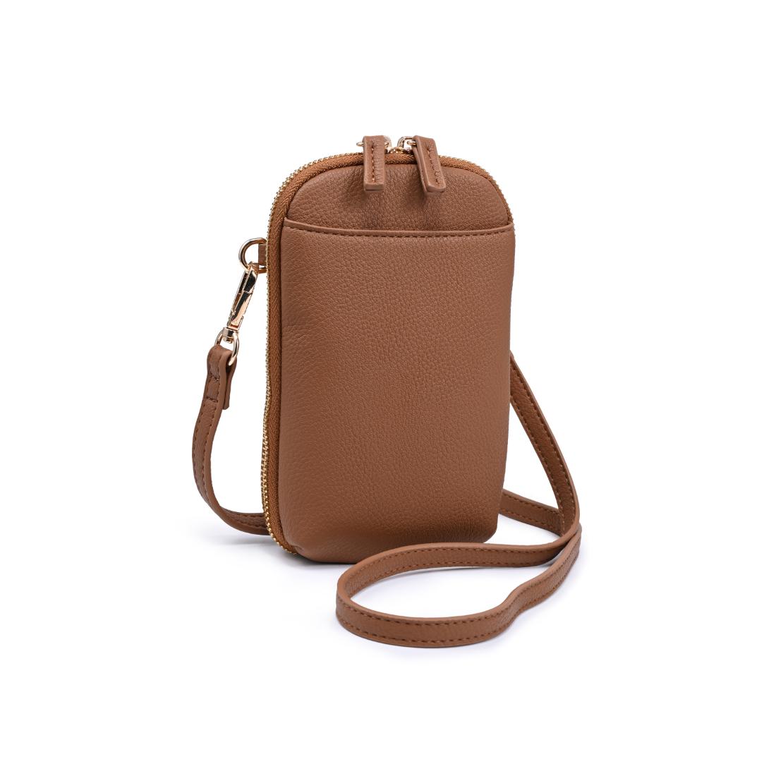 Urban Expressions Karen Cell Phone Crossbody 840504212796 View 6 | Tan