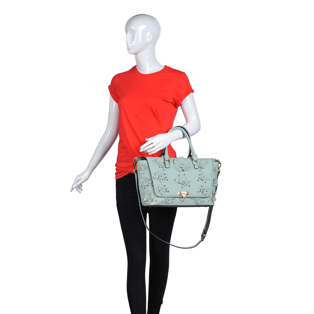 Product Image of Urban Expressions Paris Satchel NA-840611146977 View 5 | Mint