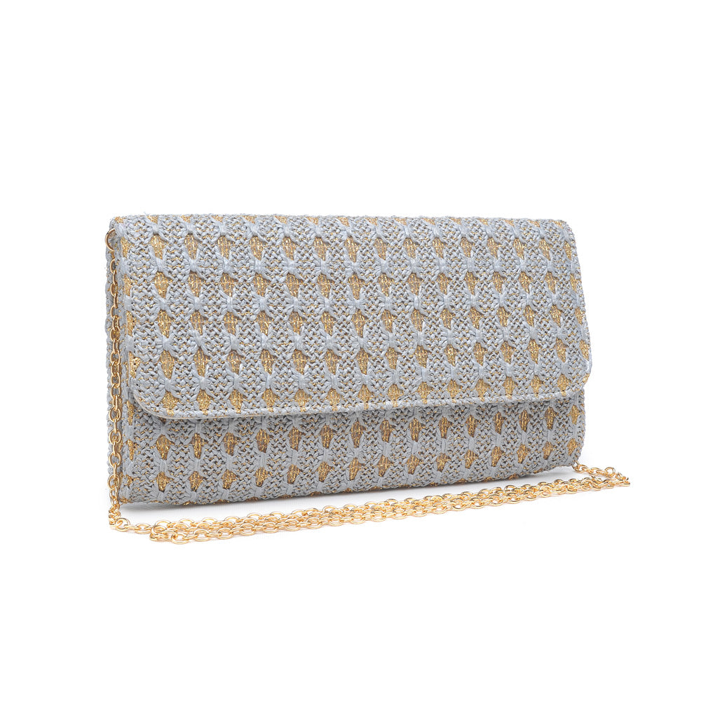 Product Image of Urban Expressions Bahamas Clutch NA-840611144232 View 2 | Grey