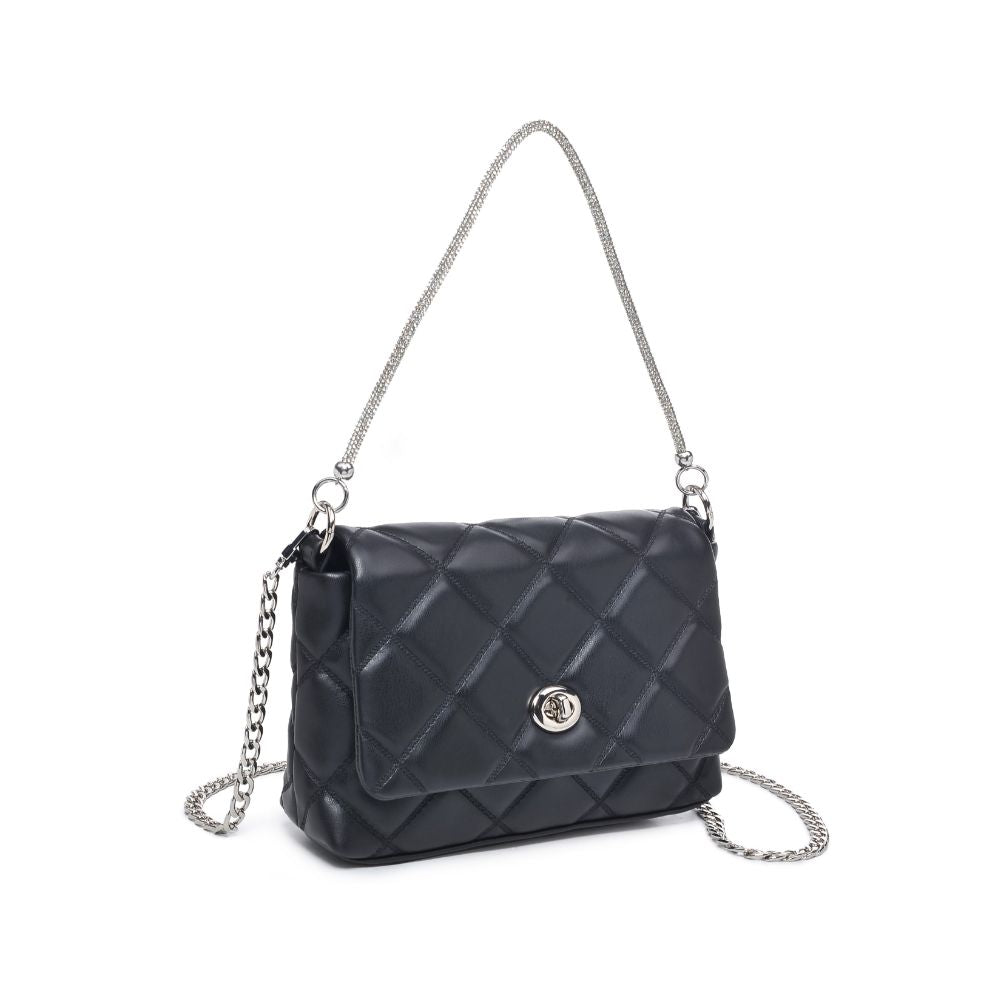Product Image of Urban Expressions Sierra Crossbody 840611104809 View 6 | Black