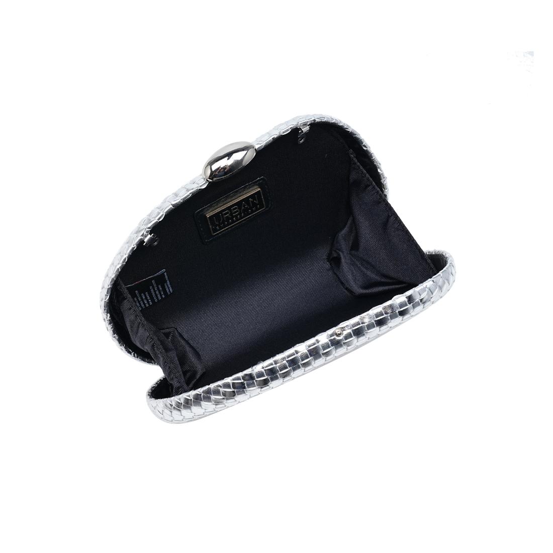 Urban Expressions King Evening Bag 840504213533 View 4 | Silver