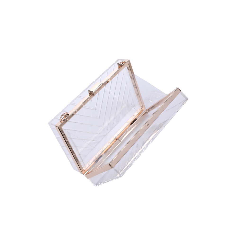 Product Image of Urban Expressions Iggy Evening Bag 840611177490 View 8 | Clear