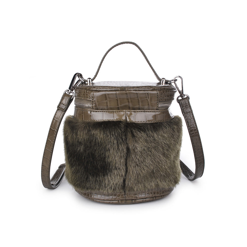 Woman wearing Olive Urban Expressions Fonda Crossbody NA-840611153982 View 7 | Olive