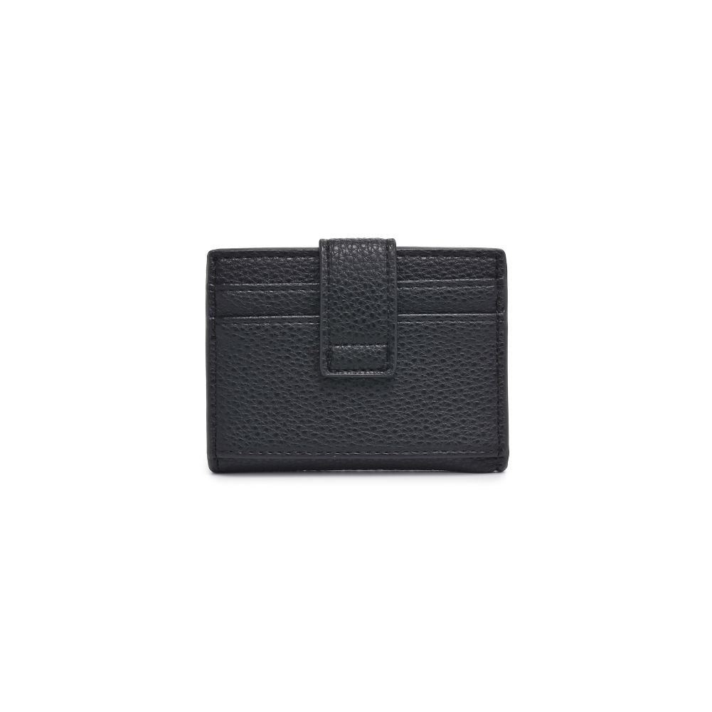 Woman wearing Black Urban Expressions Lola Card Holder 840611144324 View 9 | Black