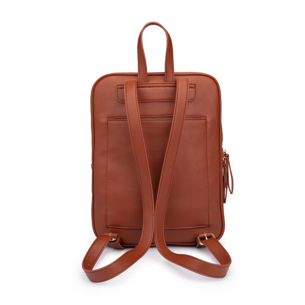 Product Image of Urban Expressions Carly Backpack 840611174444 View 7 | Cognac