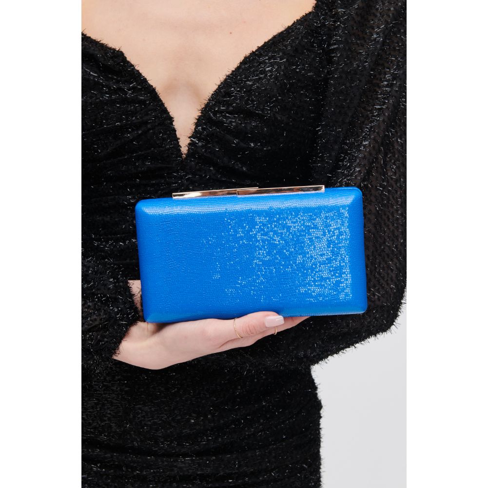 Woman wearing Ocean Urban Expressions Thalia Evening Bag 840611118684 View 4 | Ocean