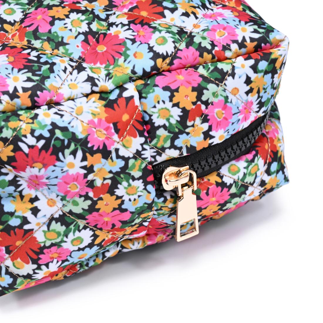 Urban Essentials Petal Parade Cosmetic & Travel Organizer Pouch 840504210129 View 8 | Multi