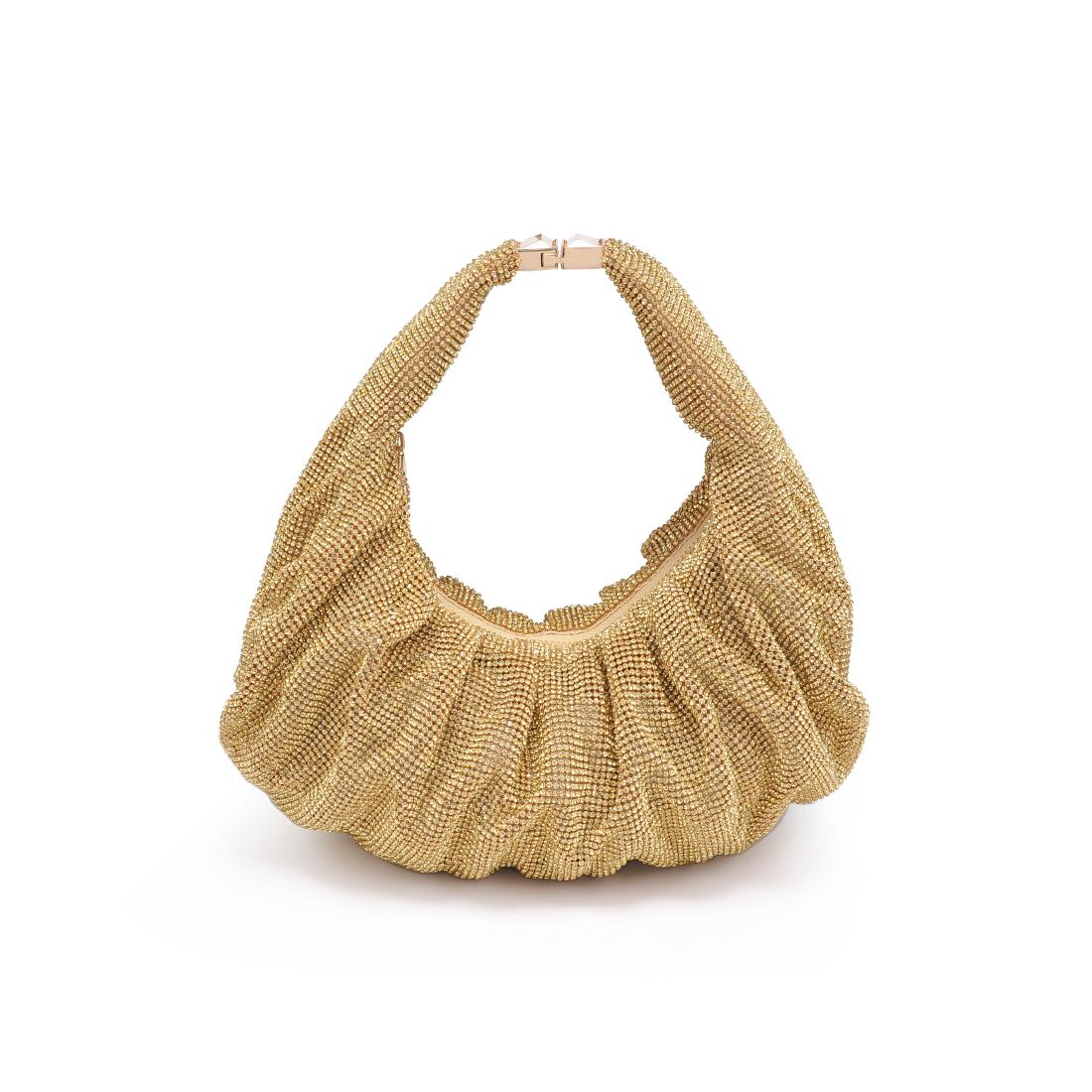 Product Image of Urban Expressions Arianna Evening Bag 840611160478 View 5 | Gold