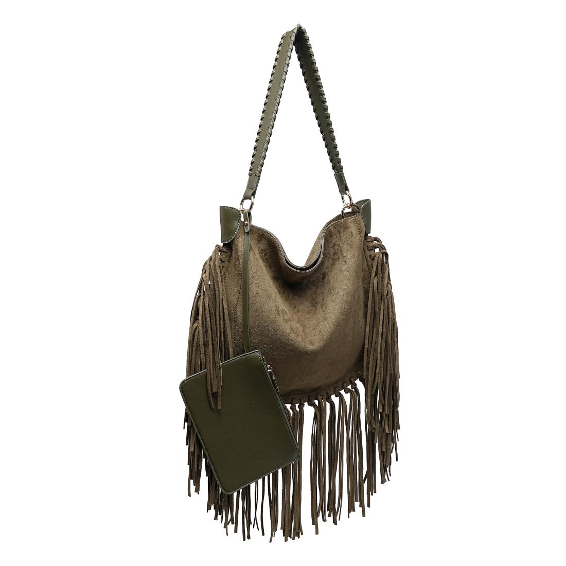 Urban Expressions Folklore Hobo 840504213700 View 2 | Olive