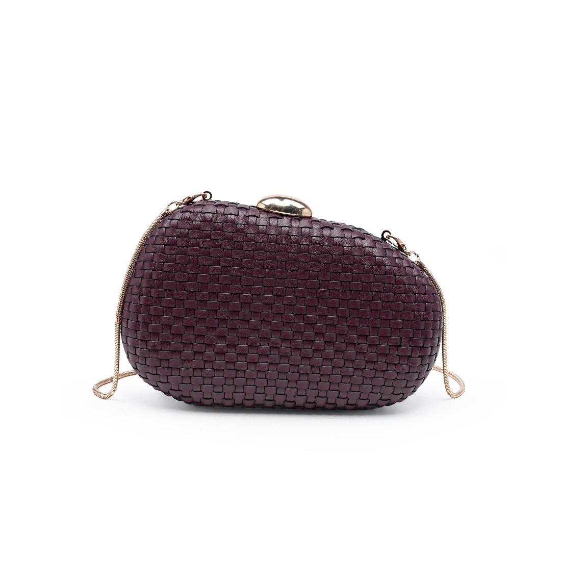 Urban Expressions King Evening Bag 840504213519 View 3 | Burgundy