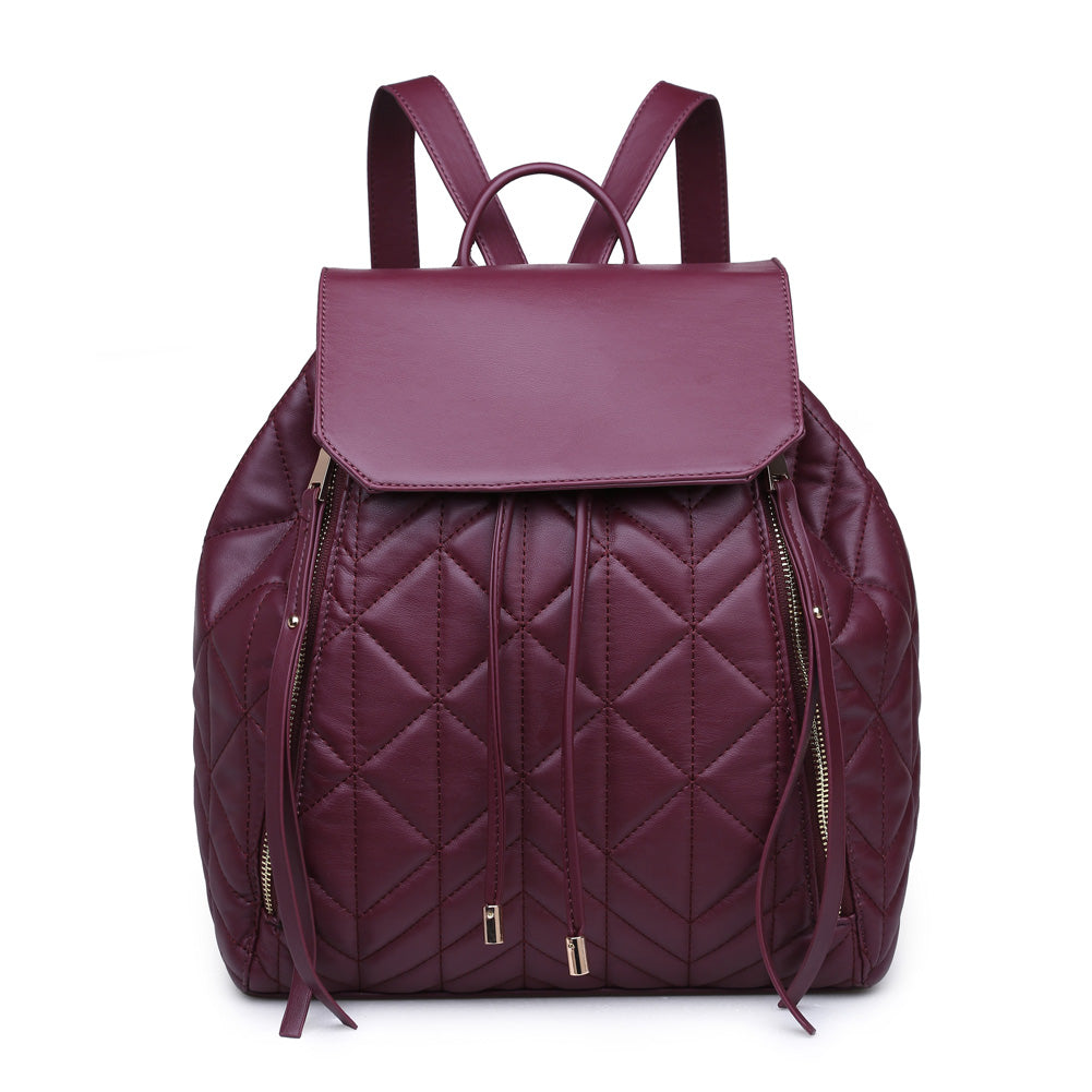 Product Image of Urban Expressions Keeli Backpack NA-840611155405 View 1 | Burgundy