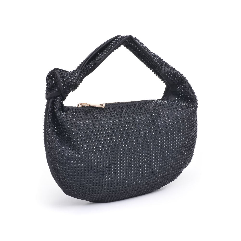 Woman wearing Black Urban Expressions Tawni Evening Bag 840611106490 View 6 | Black