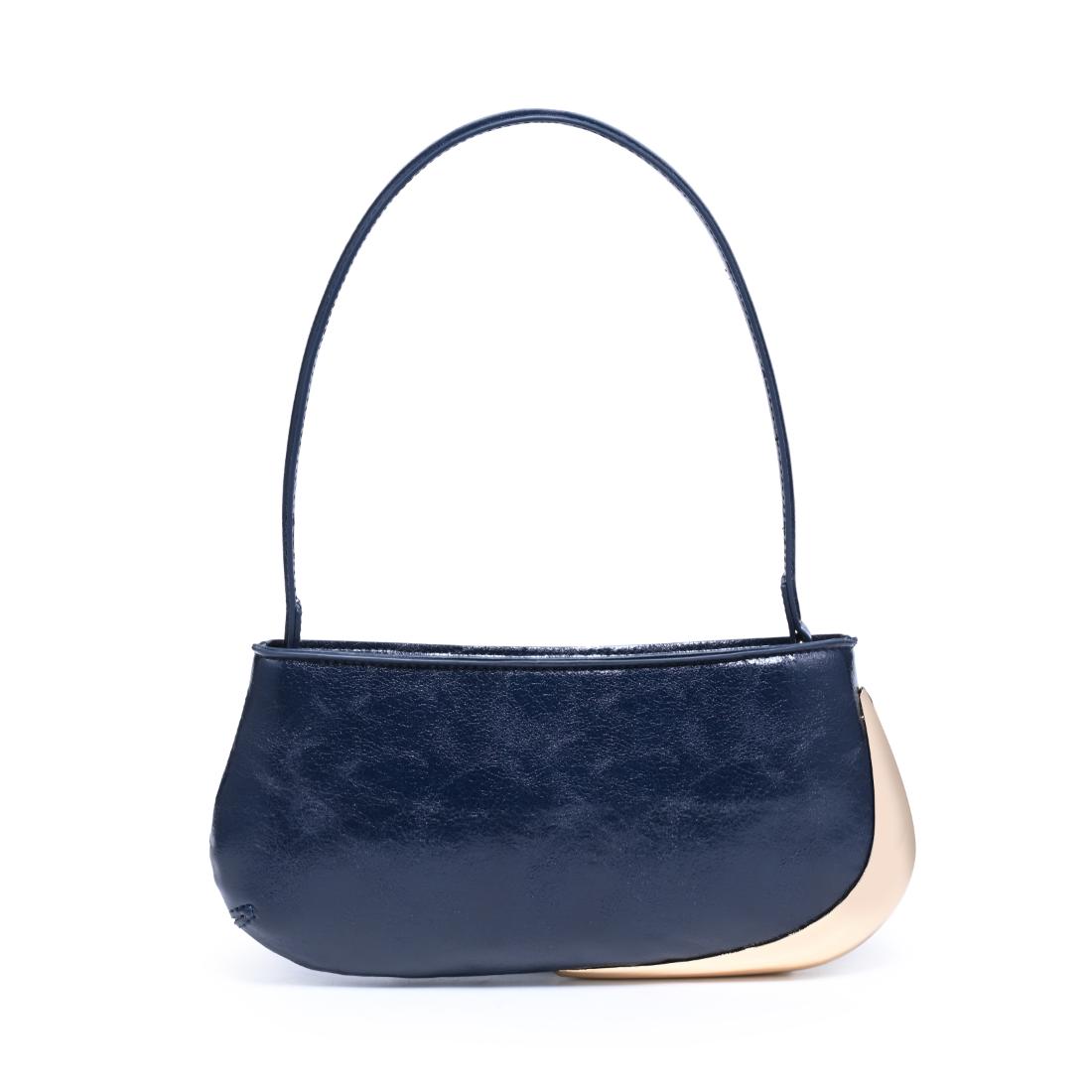 Woman wearing Navy Urban Expressions Cooper Shoulder Bag 840504205774 View 7 | Navy