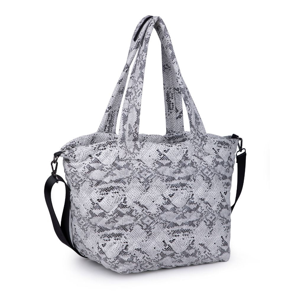 Product Image of Urban Expressions Shanice Tote 840611175717 View 2 | White Black