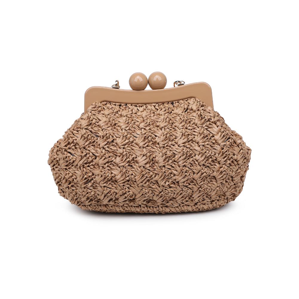 Woman wearing Tan Urban Expressions Naomi Crossbody 840611119681 View 7 | Tan