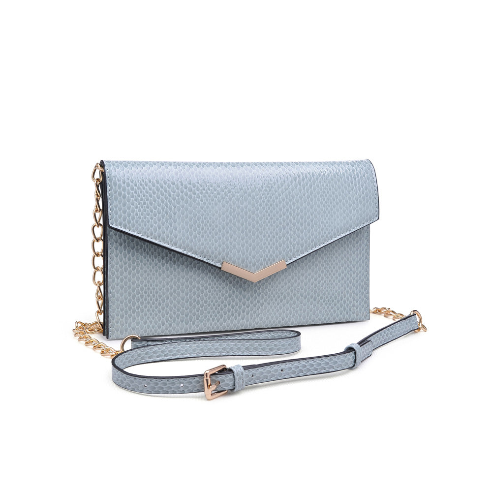 Product Image of Urban Expressions Harlow Snake Crossbody NA-840611159717 View 2 | Blue