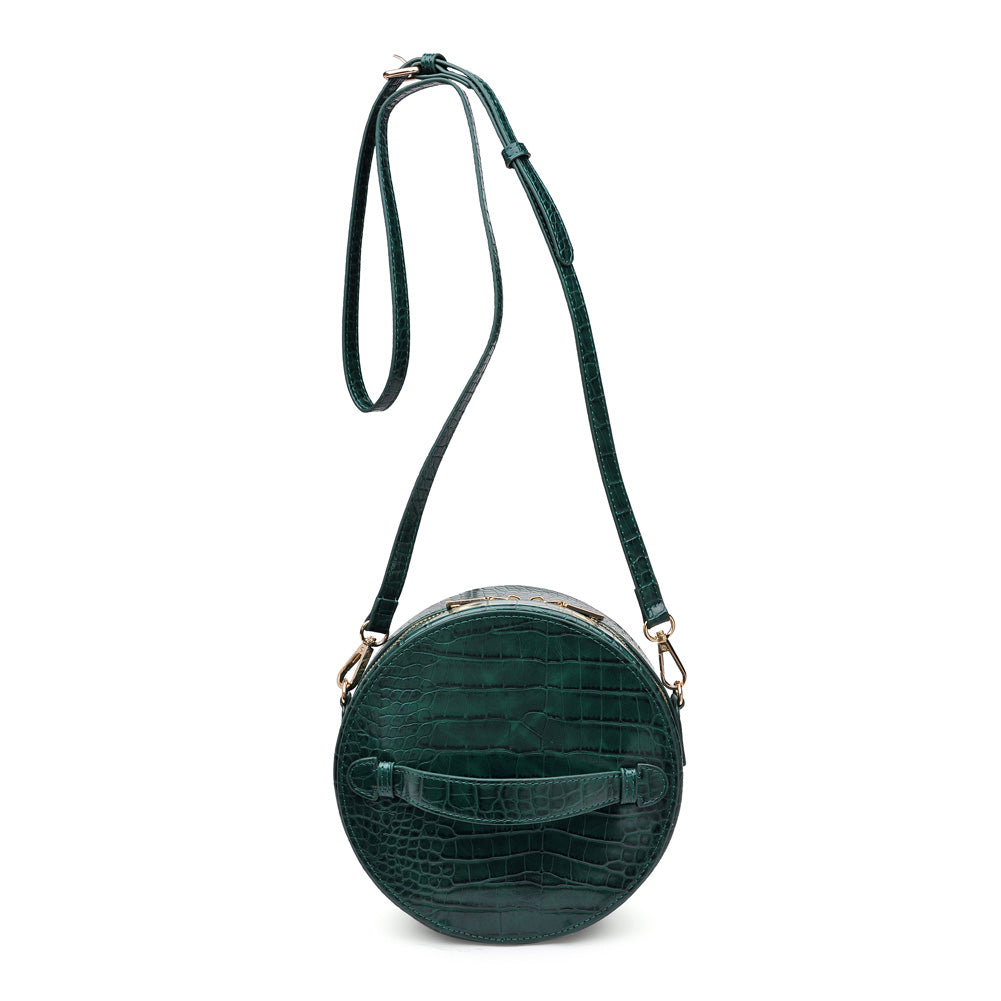 Woman wearing Emerald Urban Expressions Sawyer Crossbody NA-840611152473 View 5 | Emerald