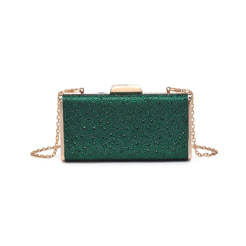 Product Image of Urban Expressions Madelyn Evening Bag 840611102560 View 5 | Emerald