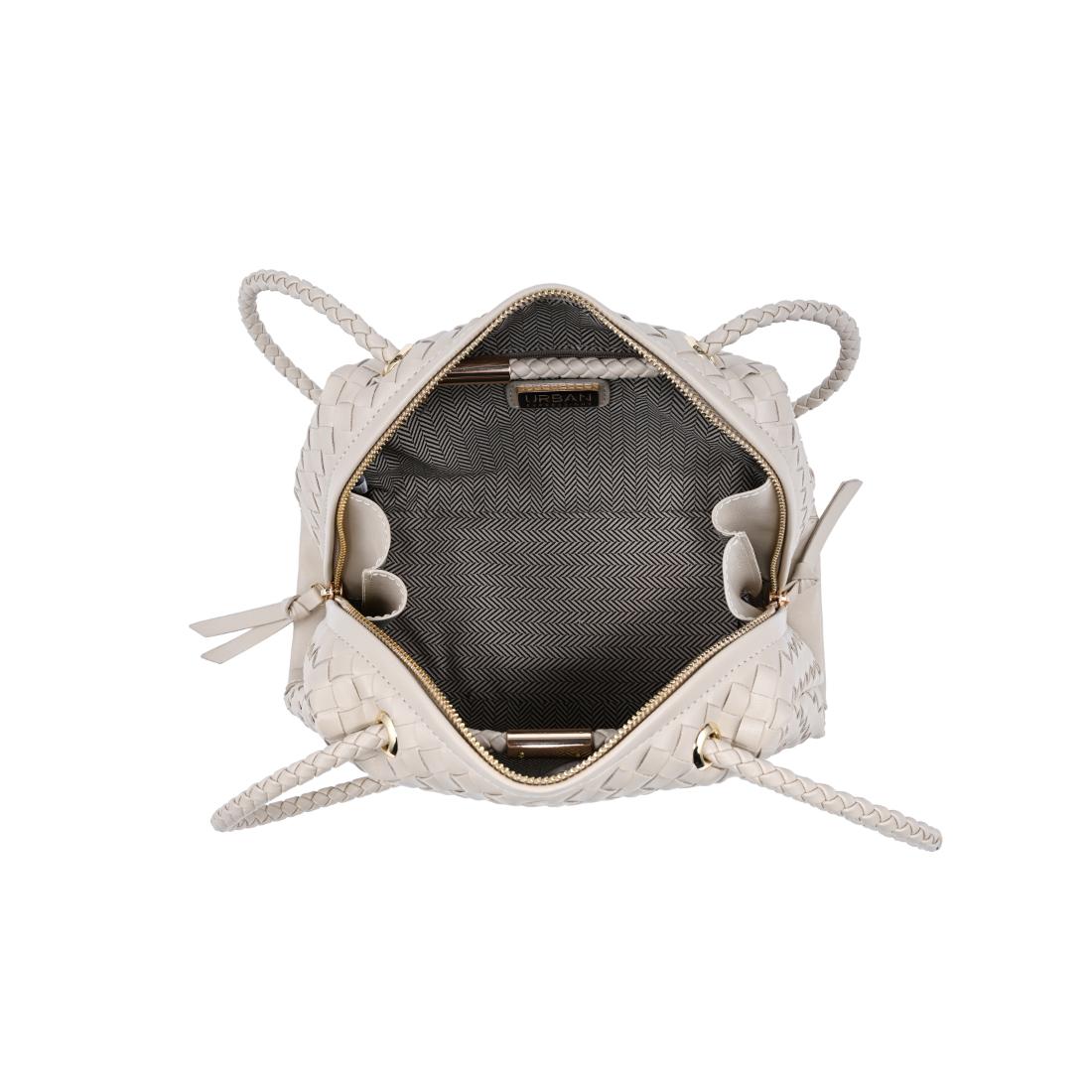 Woman wearing Oatmilk Urban Expressions Chloe Shoulder Bag 840504204388 View 9 | Oatmilk