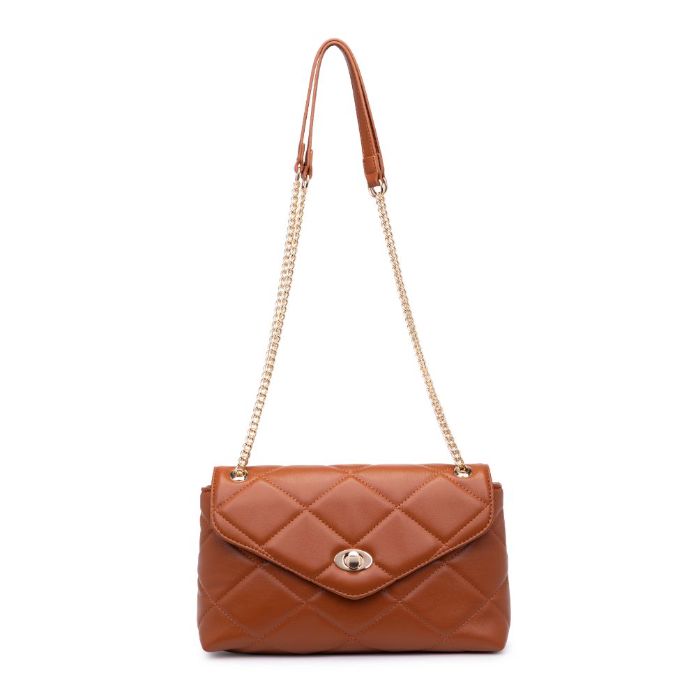 Product Image of Urban Expressions Felicity Crossbody 840611182760 View 5 | Tan