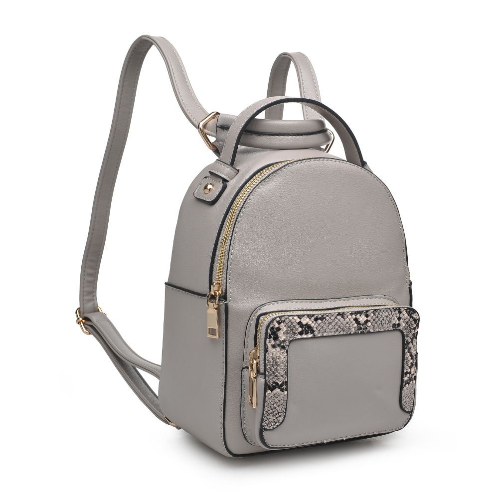 Product Image of Urban Expressions Sophie Backpack 840611167286 View 2 | Grey