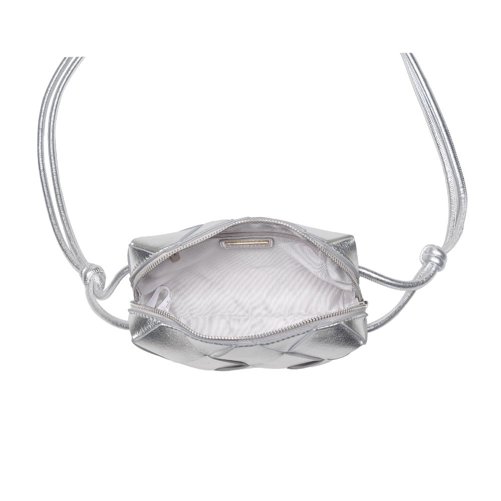 Product Image of Urban Expressions Kennedy Crossbody 840611124173 View 8 | Silver