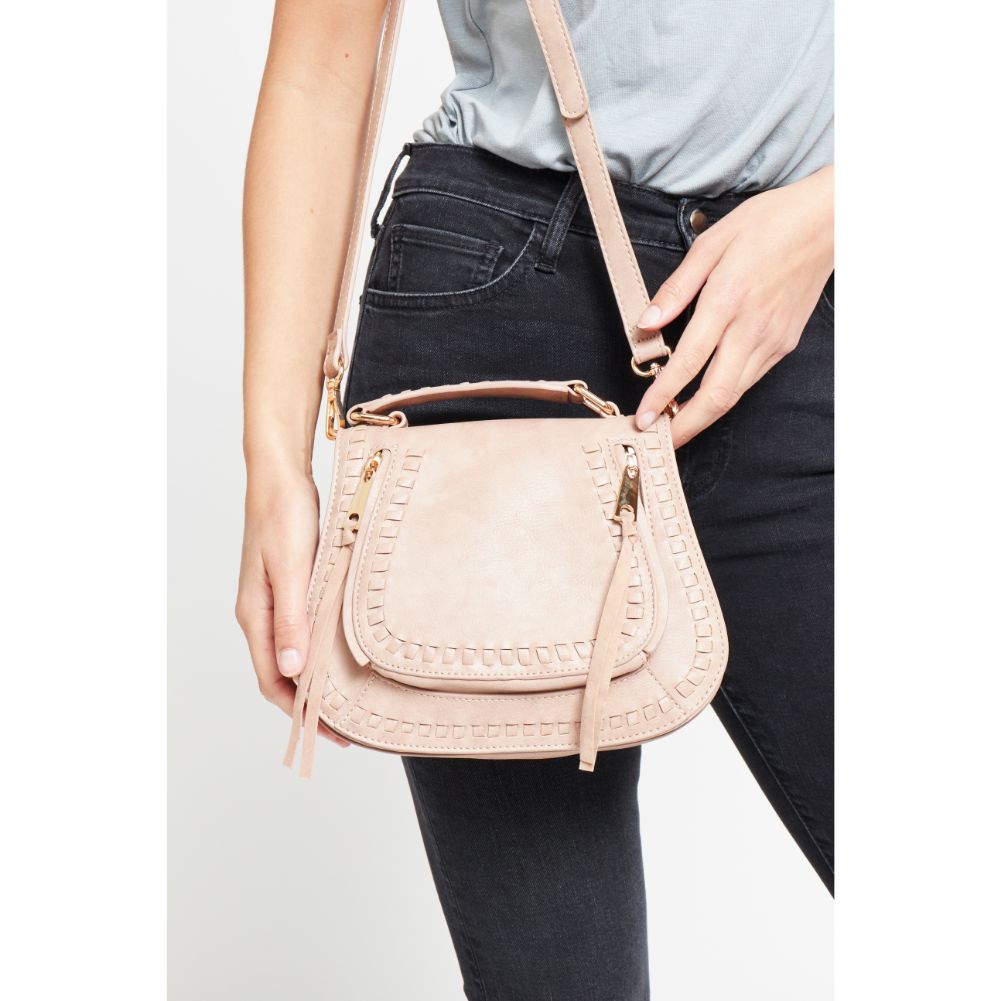 Woman wearing Natural Urban Expressions Khloe Mini Crossbody NA-840611144980 View 2 | Natural