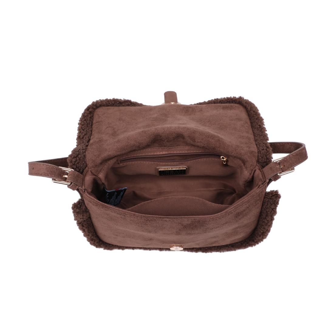 Urban Expressions Zaria Shoulder Bag 840504213335 View 4 | Chocolate