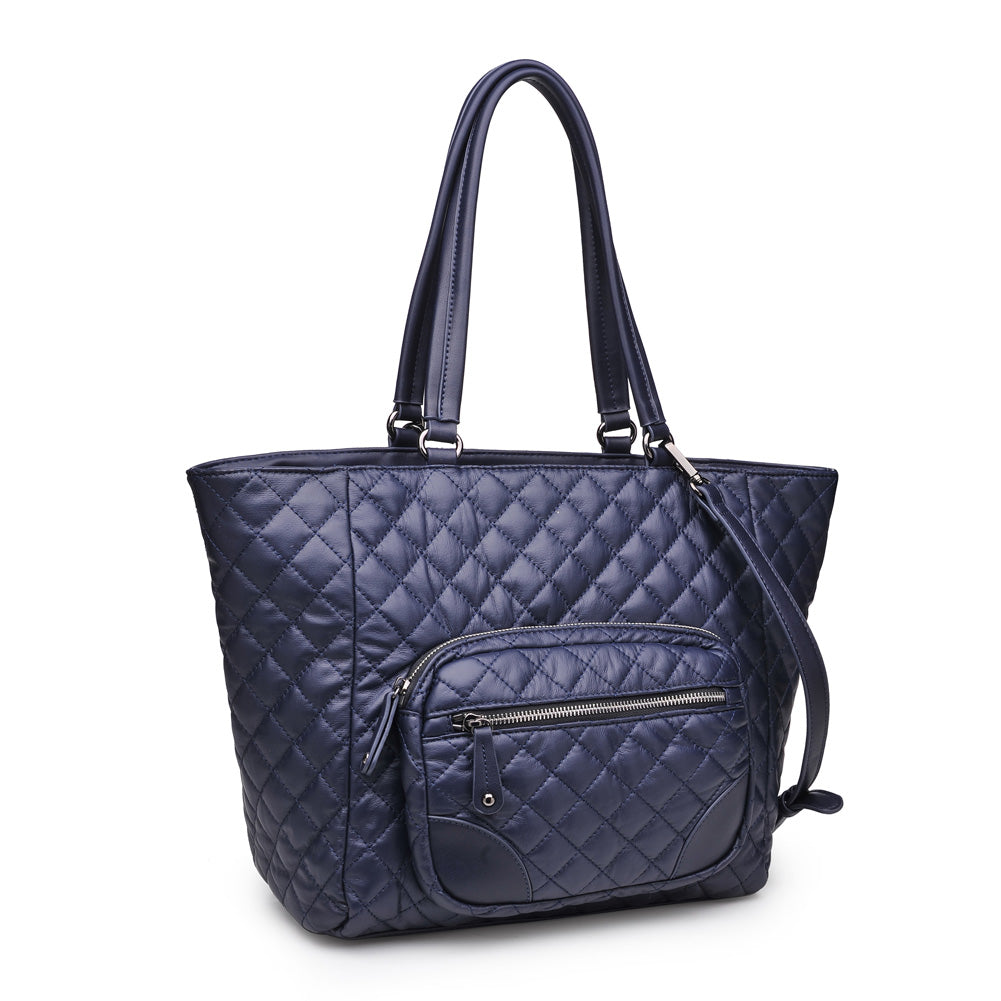 Product Image of Urban Expressions Plank Tote NA-840611154682 View 2 | Navy