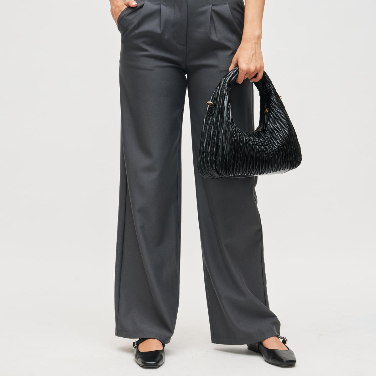 Woman wearing Black Urban Expressions Amara Crossbody 840611198839 View 3 | Black