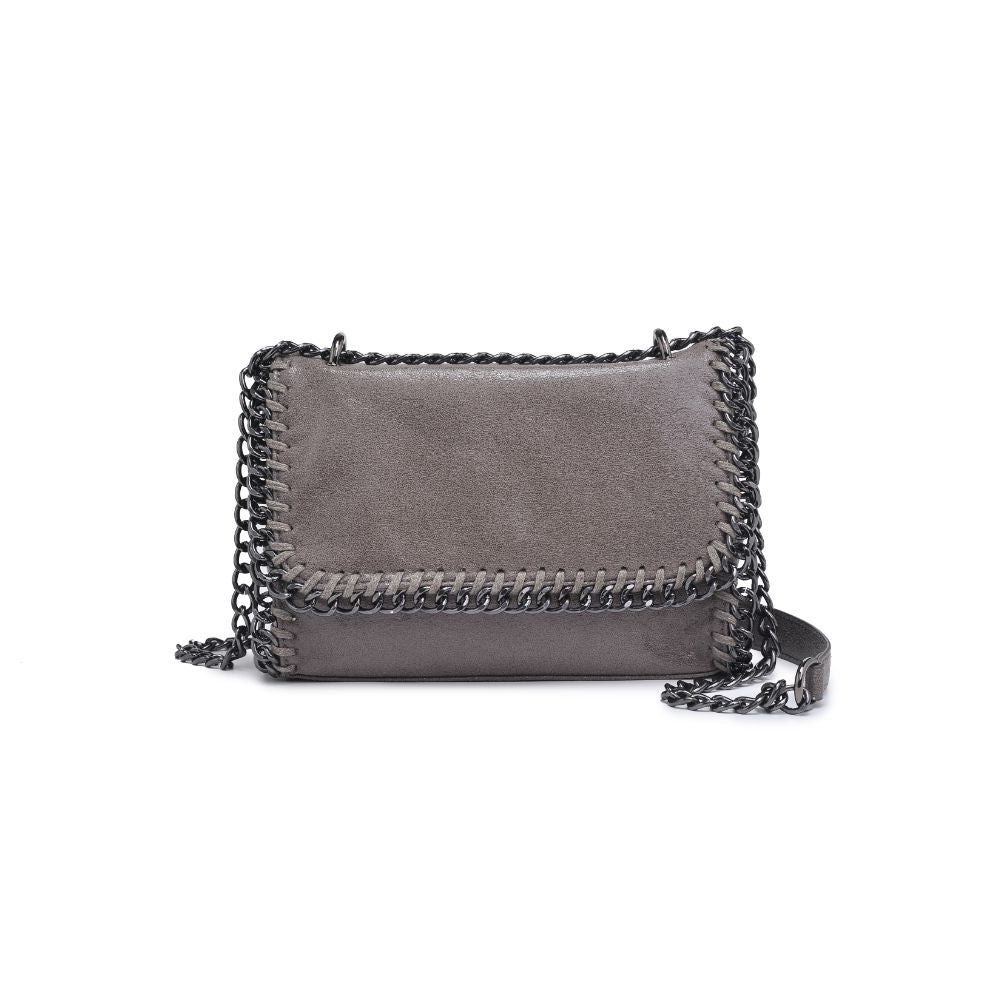 Product Image of Urban Expressions Mollie Shoulder Bag 818209012003 View 5 | Gunmetal