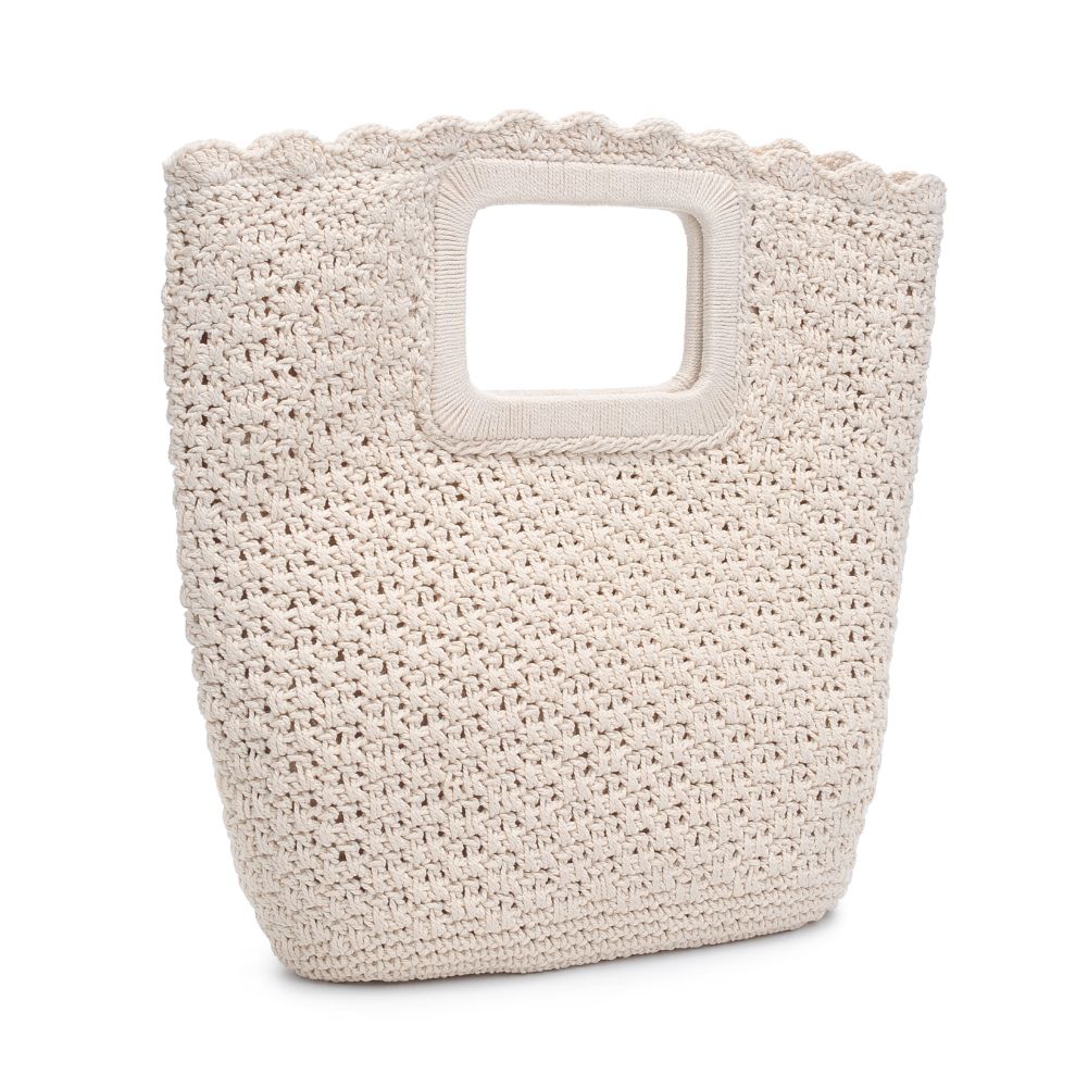 Product Image of Urban Expressions Fiji Tote 840611182029 View 6 | Ivory