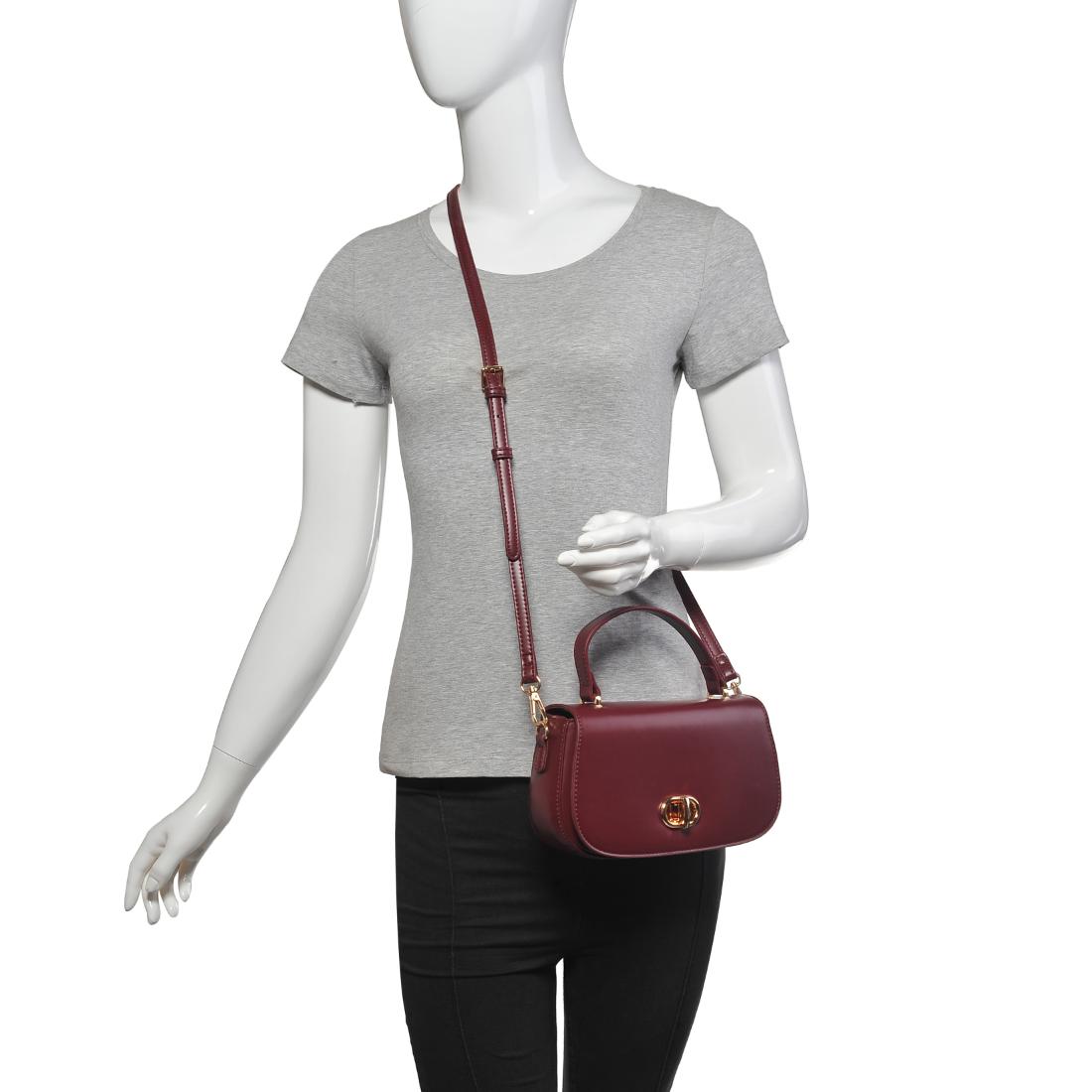 Product Image of Urban Expressions Nadine Crossbody 840611198815 View 5 | Wine