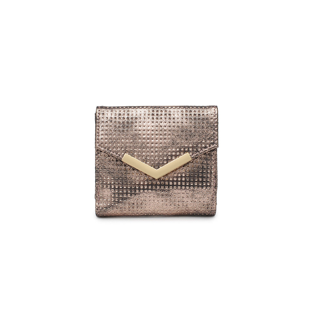 Product Image of Urban Expressions Stormi Wallet NA-840611150387 View 1 | Bronze