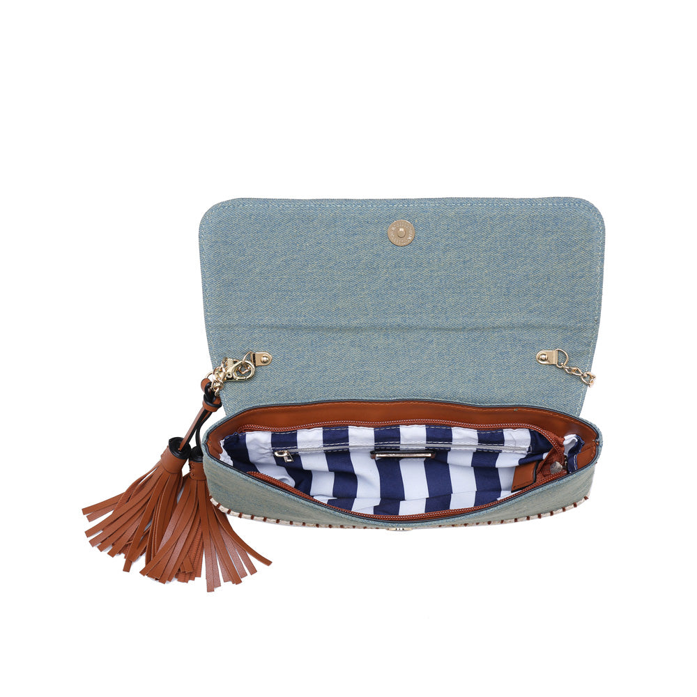 Product Image of Urban Expressions Kauai Clutch NA-840611141279 View 4 | Vintage Denim