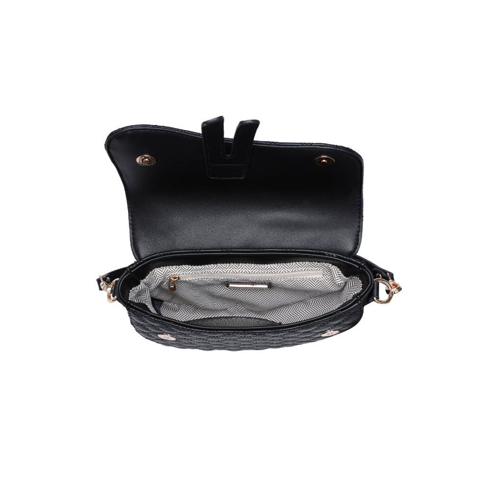 Woman wearing Black Urban Expressions Lorena Baguette 818209011334 View 9 | Black