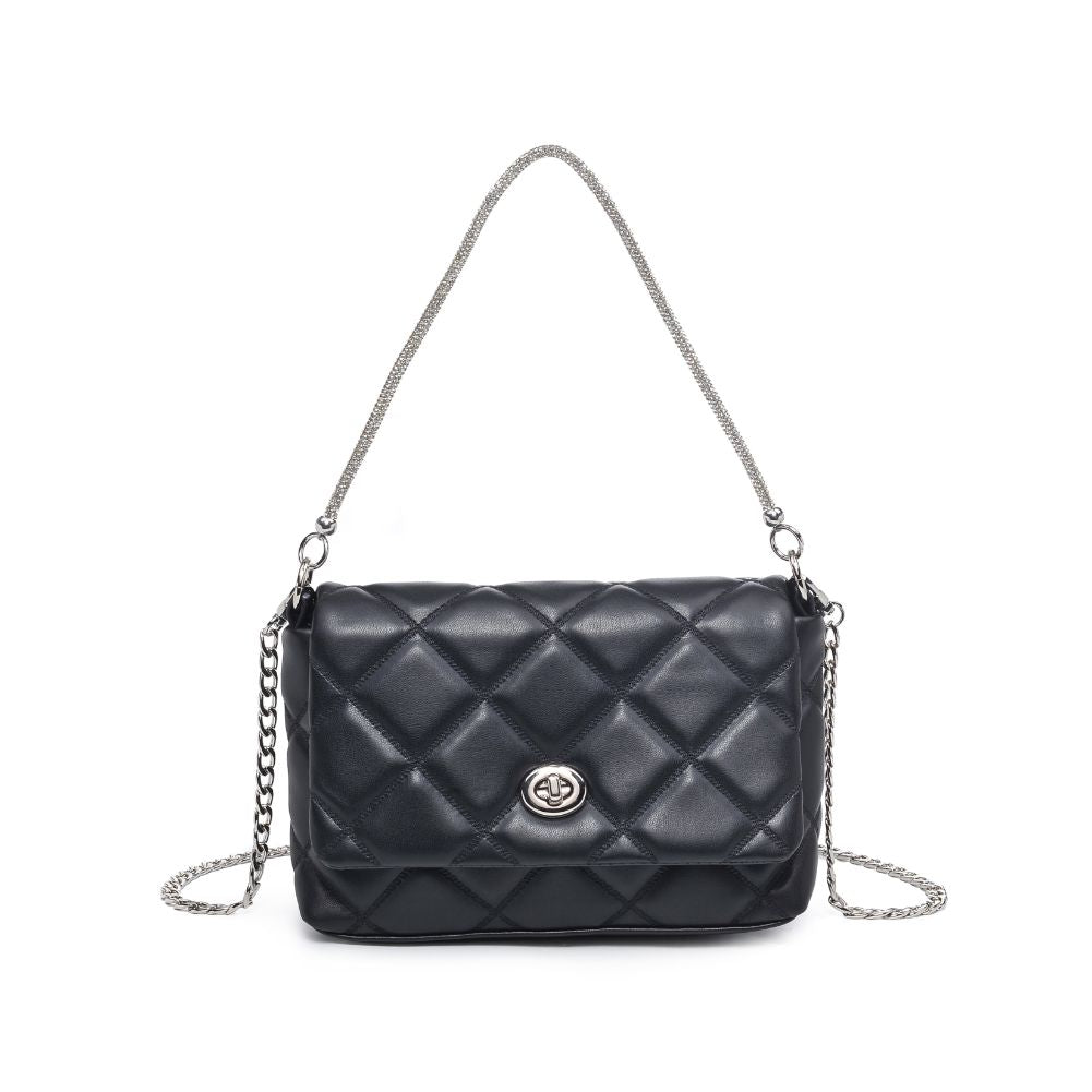 Product Image of Urban Expressions Sierra Crossbody 840611104809 View 5 | Black