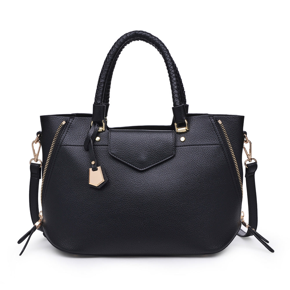 Product Image of Urban Expressions Phoenix Satchel NA-840611158529 View 1 | Black
