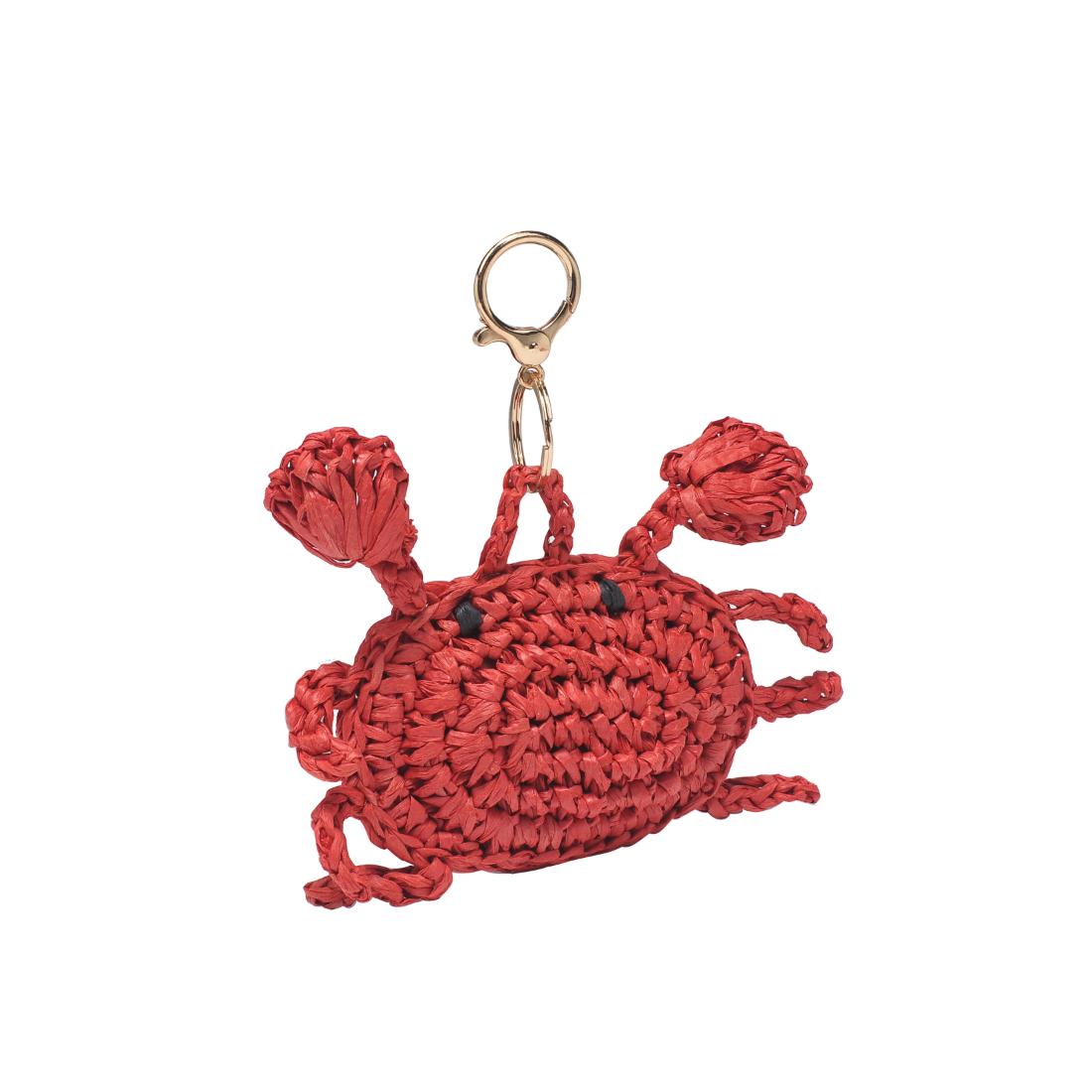 Urban Expressions Crab Keychain Charm 840504209130 View 7 | Red