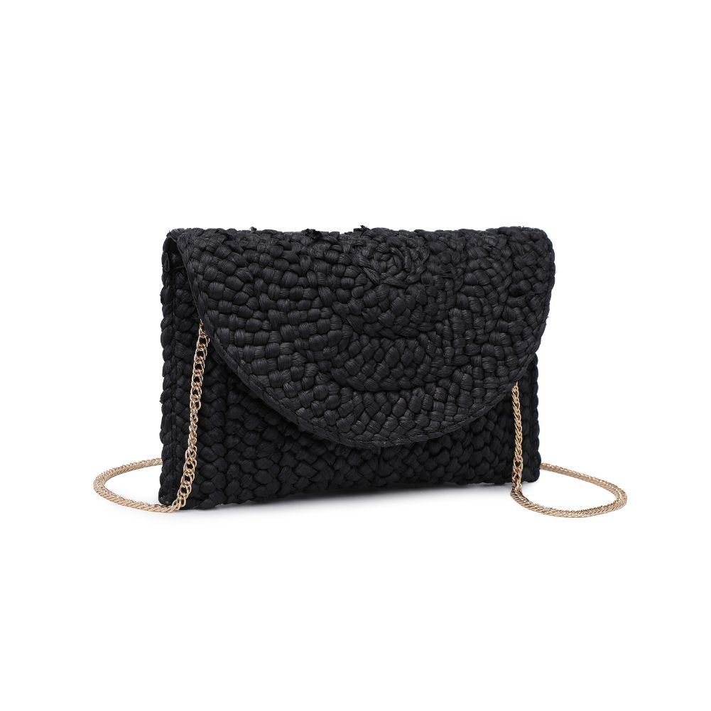 Woman wearing Black Urban Expressions Aegean Clutch 840611100665 View 6 | Black