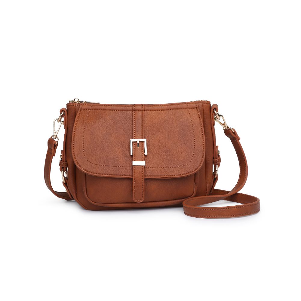 Product Image of Urban Expressions Lizzie Crossbody 840611184627 View 5 | Cognac