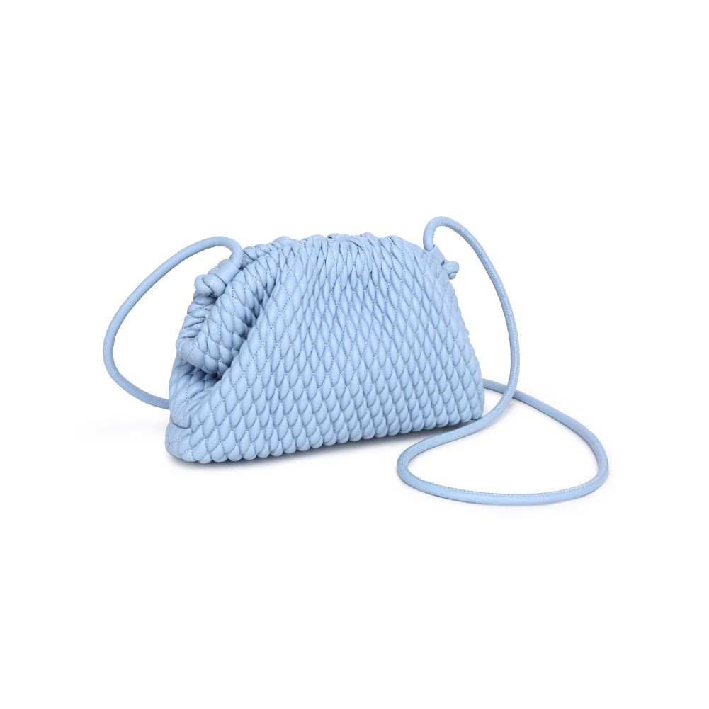 Woman wearing Sky Blue Urban Expressions Elise Crossbody 840611122919 View 6 | Sky Blue