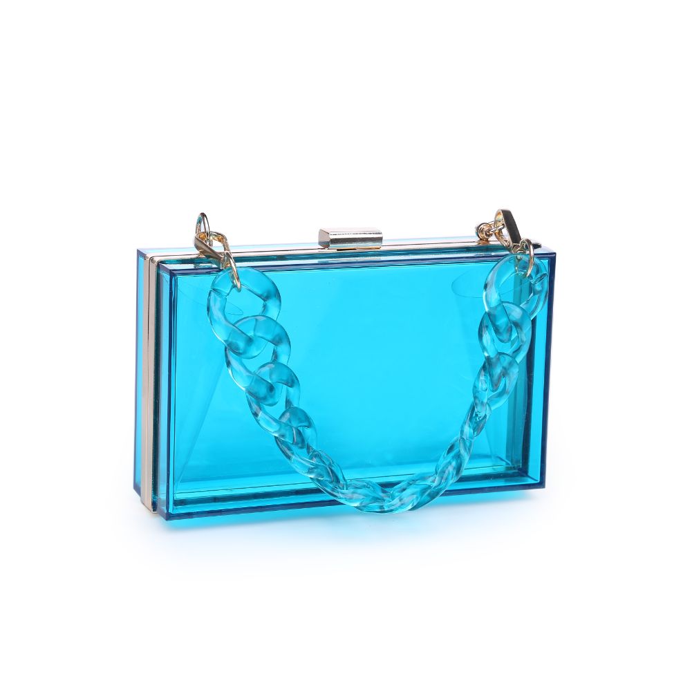 Product Image of Urban Expressions Lizzo Evening Bag 840611168375 View 2 | Blue