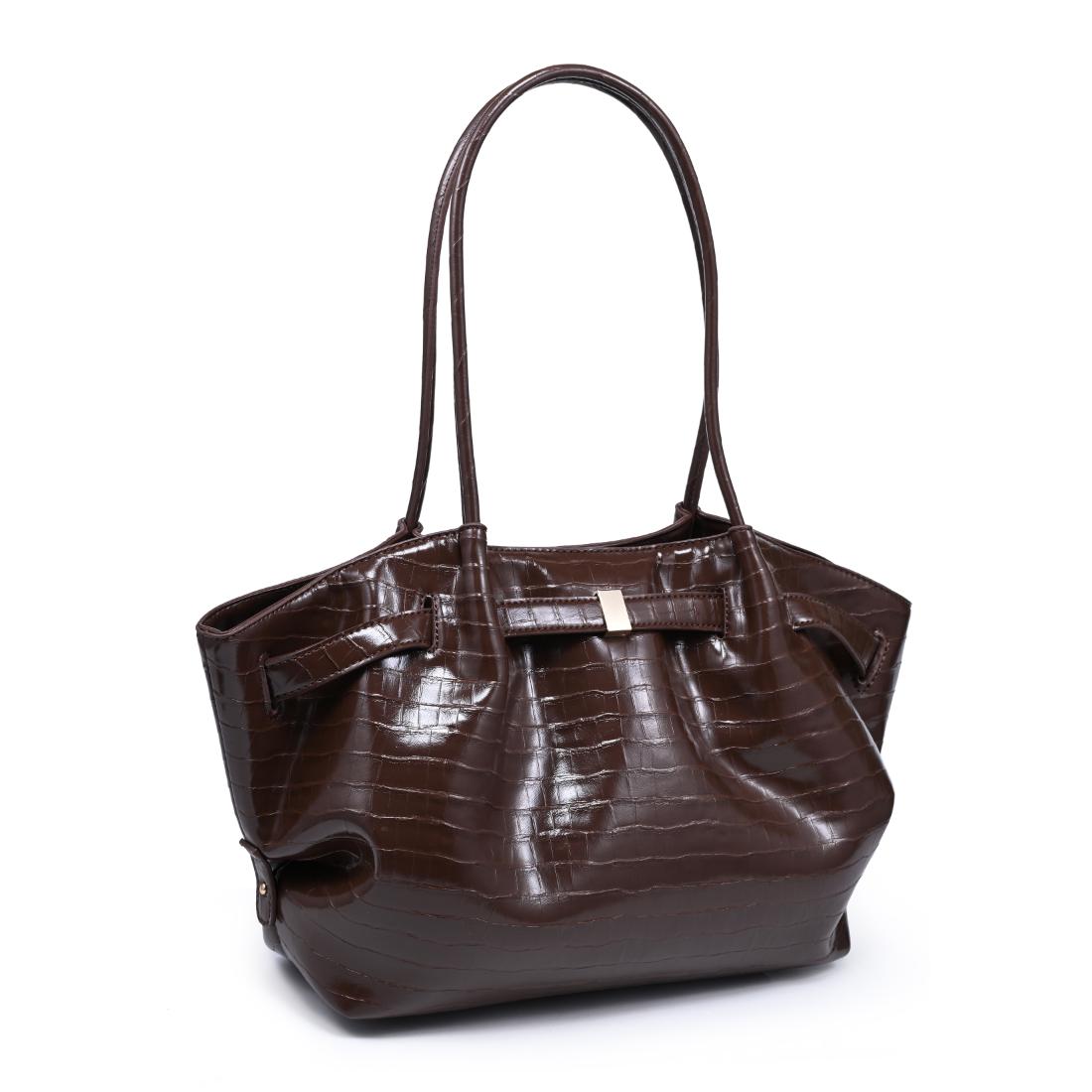 Urban Expressions Reesa Satchel 840504214905 View 2 | Coffee