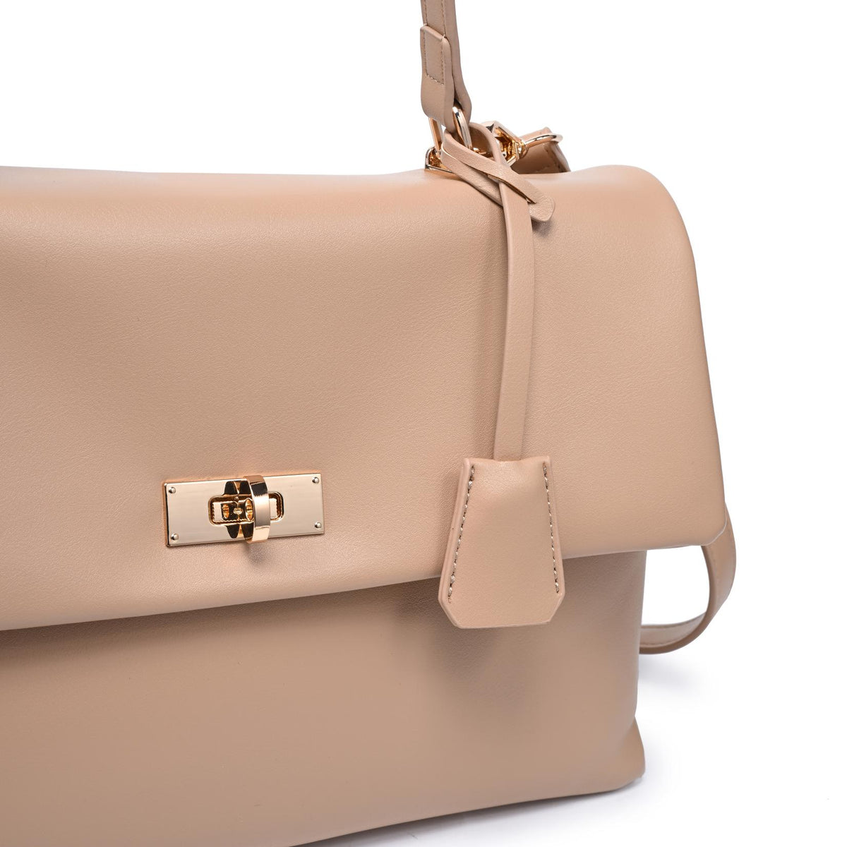 Urban Expressions Arrow Satchel 840504212949 View 8 | Natural