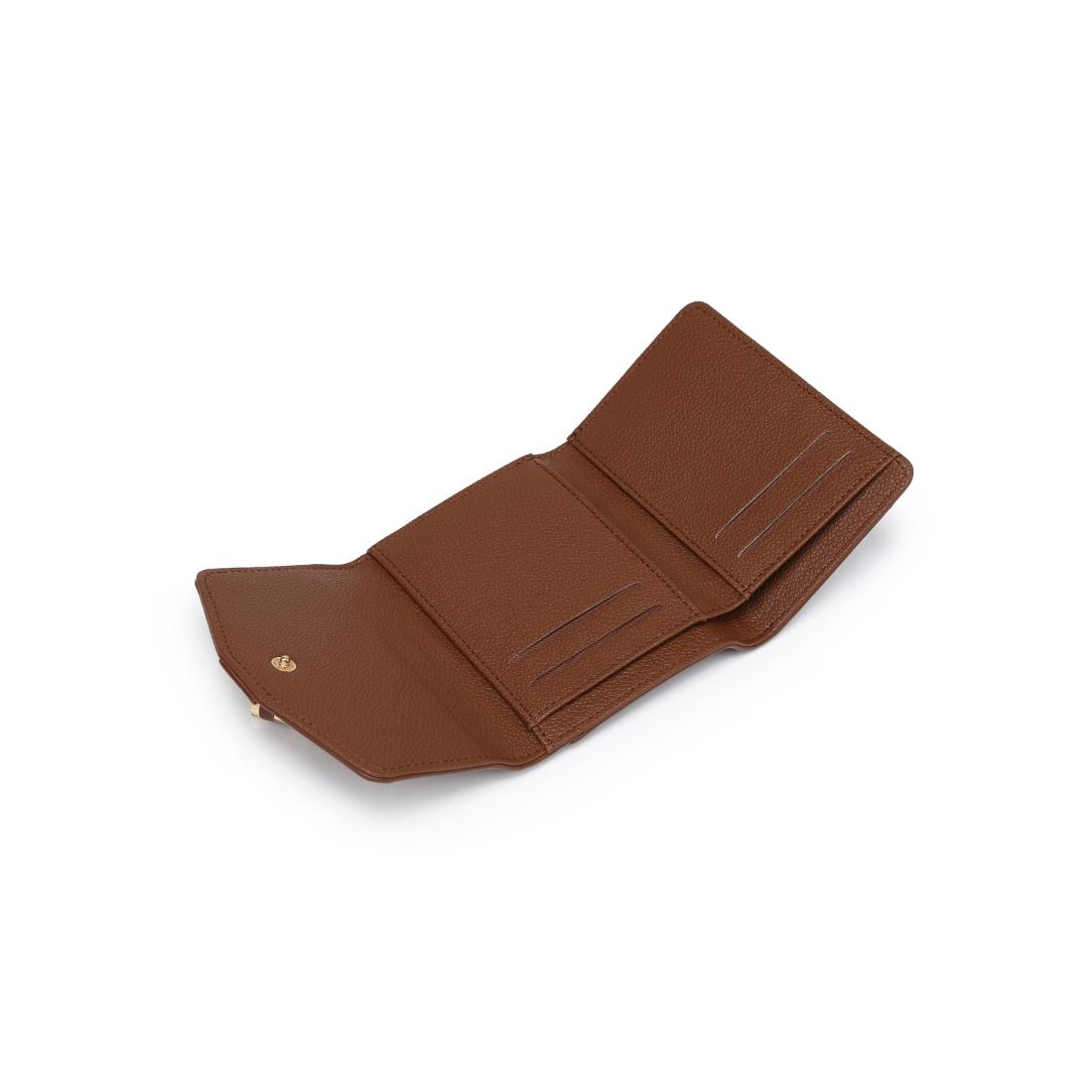 Woman wearing Chocolate Urban Expressions Andie Wallet 840504208096 View 9 | Chocolate